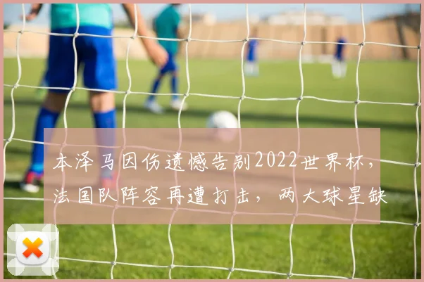 本泽马因伤遗憾告别2022世界杯，法国队阵容再遭打击，两大球星缺席
